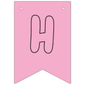 Gelukkige Verjaardag Kleuren Banner Ballonnen, Pet (Tweede vlag)