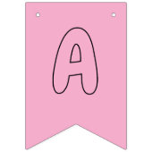 Gelukkige Verjaardag Kleuren Banner Ballonnen, Pet (Derde vlag)