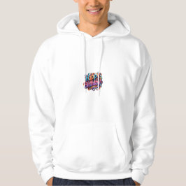 Gelukkige Verjaardag Kleurrijk Geluk: Feestelijke  Hoodie