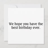 Gelukkige Verjaardag Kleurrijk Vlinderkunstwerk (Achterkant)