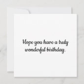 Gelukkige verjaardag | Kleurrijke bloeiende lelieb (Achterkant)