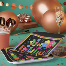 Gelukkige verjaardag kleurrijke viering