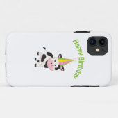 Gelukkige verjaardag koe Case-Mate iPhone case (Achterkant (horizontaal))