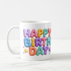 Gelukkige verjaardag koffiemok