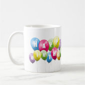 Gelukkige verjaardag koffiemok (Links)