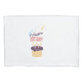 Gelukkige verjaardag kussensloop (Voorkant-Links)