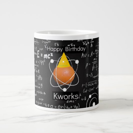Gelukkige verjaardag Kworks Mok (Voorkant)