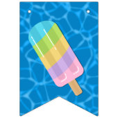 Gelukkige Verjaardag l Pool Party l Dessert Vlaggetjes (Eerste vlag)