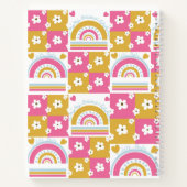 Gelukkige verjaardag laat angela-design feest notitieboek (Achterkant)