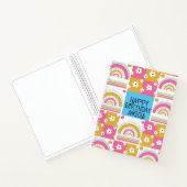 Gelukkige verjaardag laat angela-design feest notitieboek (Binnen)