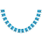 Gelukkige Verjaardag Lady Skeleton Gestreept Cape  Vlaggetjes (Alle)