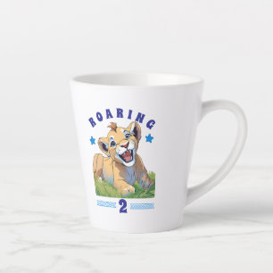 Gelukkige verjaardag latte mok