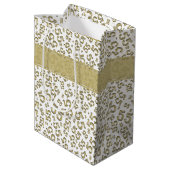 Gelukkige Verjaardag Leeftijd 55 Nummer Patroon Go Medium Cadeauzakje (Achterkant Gekanteld)