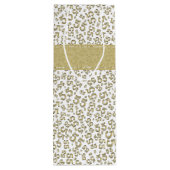 Gelukkige Verjaardag Leeftijd 55 Nummer Patroon Go Wijn Cadeautas (Achterkant)