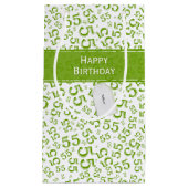 Gelukkige Verjaardag Leeftijd 55 Nummer Patroon Gr Klein Cadeauzakje (Voorkant)