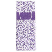 Gelukkige Verjaardag Leeftijd 55 Nummer Patroon Pa Wijn Cadeautas (Achterkant)