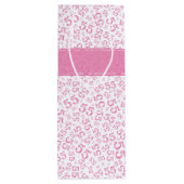 Gelukkige Verjaardag Leeftijd 55 Nummer Patroon Ro Wijn Cadeautas (Achterkant)