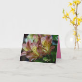 Gelukkige Verjaardag Lelies Verjaardag Kaart (Gele Bloem)