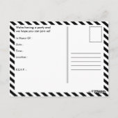 gelukkige verjaardag (lemonLime) Briefkaart (Achterkant)