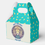 GELUKKIGE VERJAARDAG LEO ZODIAC TEKEN BEDANKDOOSJES (Achterkant)