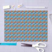 GELUKKIGE VERJAARDAG Leuk Retro Stripboek Pop Art Tissuepapier (Craft)