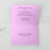 Gelukkige Verjaardag Liefje Phalaenopsis Orchidee  Kaart (Binnen)