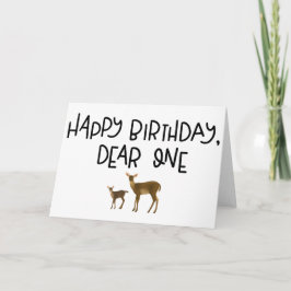 Gelukkige verjaardag, lieve kaart