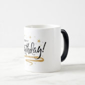 Gelukkige verjaardag magische mok (Voorkant rechts)