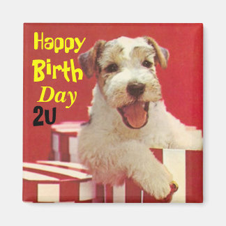 Gelukkige verjaardag magneet