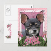Gelukkige Verjaardag Mam - Chihuahua - Isabella Briefkaart (Voorkant / Achterkant)