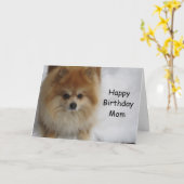 GELUKKIGE VERJAARDAG ***MAM** KAART (Gele Bloem)