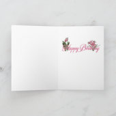 Gelukkige Verjaardag Mam - Poedel Kaart (Binnen)