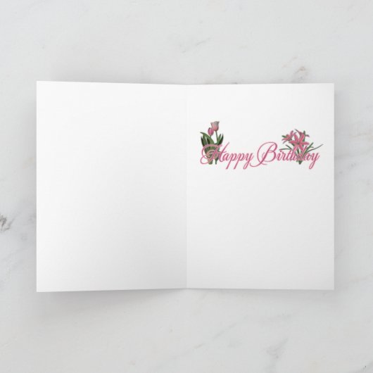 Gelukkige Verjaardag Mam - Poedel Kaart (Binnen)