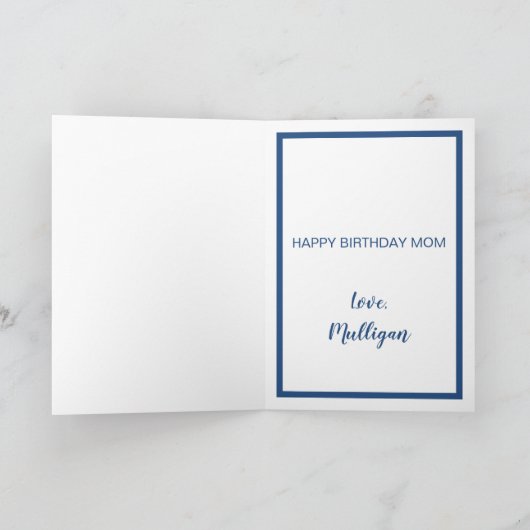 Gelukkige Verjaardag Mama Funny Dog Worlds Beste H Kaart (Binnen)