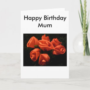 Gelukkige verjaardag mama kaart
