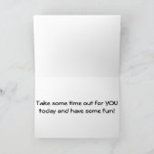 GELUKKIGE VERJAARDAG "MAMA" NEEM DE TIJD OM VAN JE KAART (Binnen)