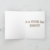 GELUKKIGE VERJAARDAG MAMA ZEGT DEZE SCHATTIGEE COC KAART (Binnen)