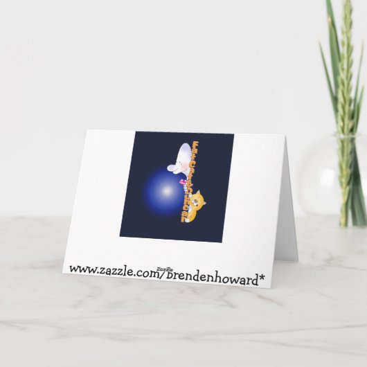 Gelukkige verjaardag man kaart (Achterkant)