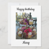 Gelukkige verjaardag Mary Kaart (Voorkant)