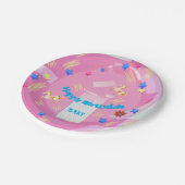 Gelukkige verjaardag Mary (wisselnaam) Papieren Bordje (Gekanteld)