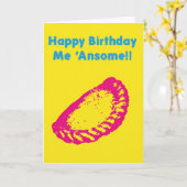 Gelukkige Verjaardag me Ansome Kaart (Gele Bloem)