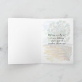 Gelukkige Verjaardag Medewerker Pinyon Pine Tree Kaart (Binnen)