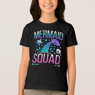 Gelukkige verjaardag Meermin Troep Oceaan Feest De Tri-Blend Shirt