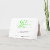 Gelukkige verjaardag meisje! kaart (Achterkant)