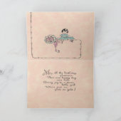 Gelukkige verjaardag meisje! kaart (Binnen)