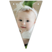 Gelukkige Verjaardag Meisje Roze Dochter Foto Vlaggetjes (Eerste vlag)