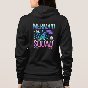 Gelukkige verjaardag Mermaid Squad-68296 Hoodie