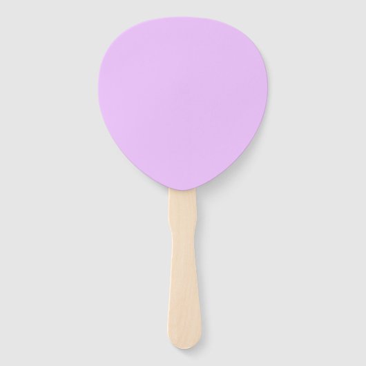 Gelukkige verjaardag met ballonnen op paars handwaaier (Achterkant)