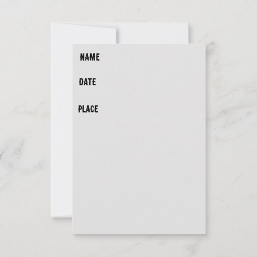 Gelukkige verjaardag met dinosauriërs uitnodiging (Achterkant)