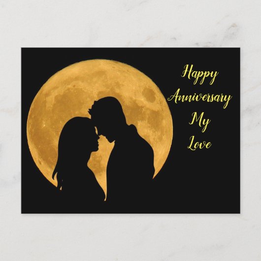 Gelukkige verjaardag met mooi koppel briefkaart (Voorkant)